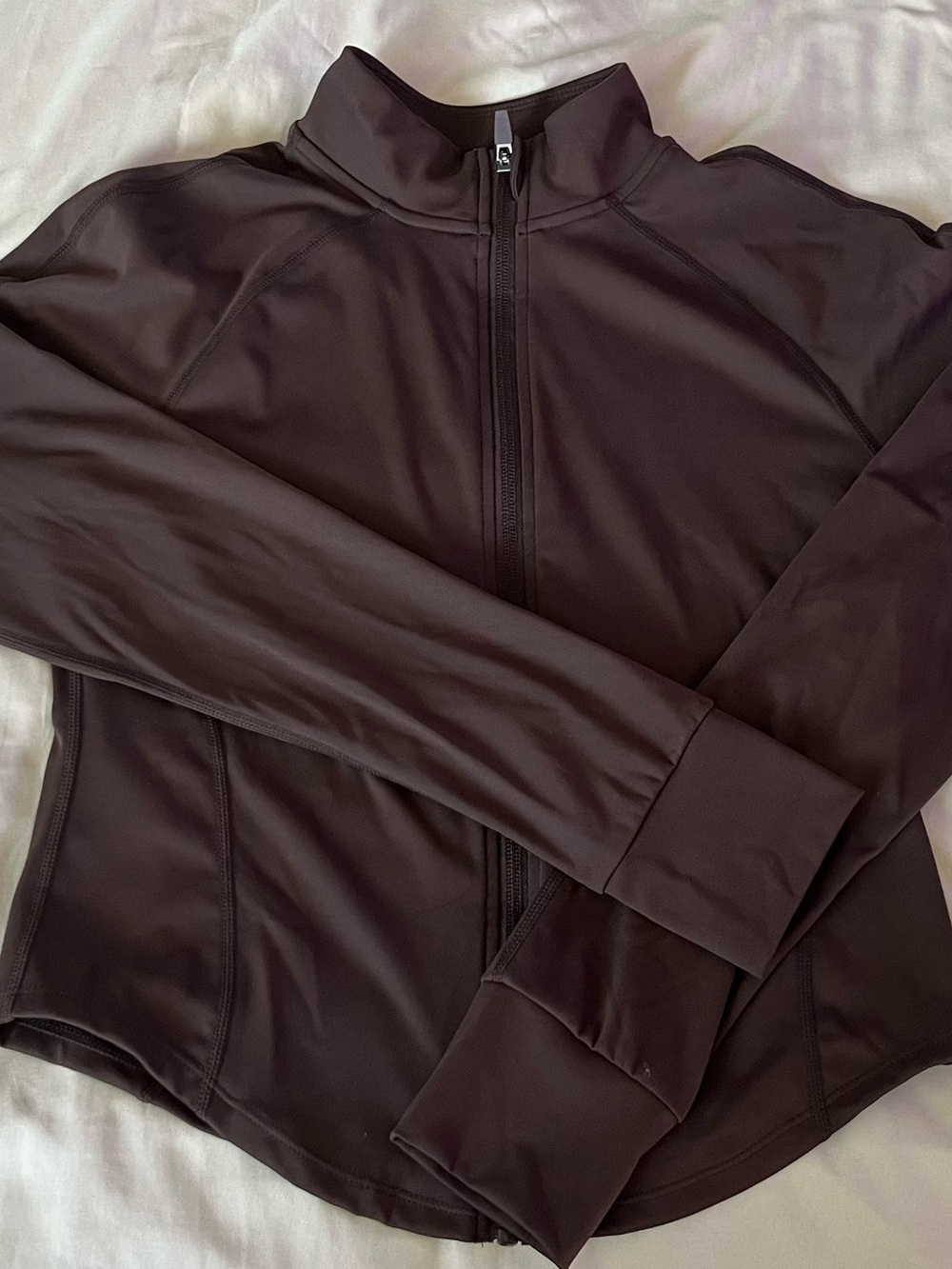 Women's Brown Activewear Jacket